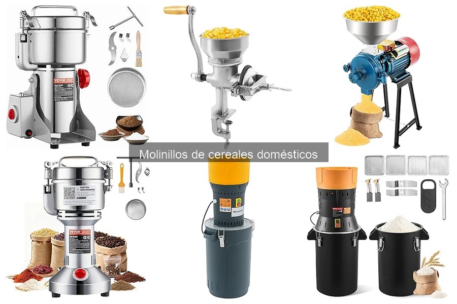 Comparativa de Molinillos de Cereales Manuales y Eléctrico