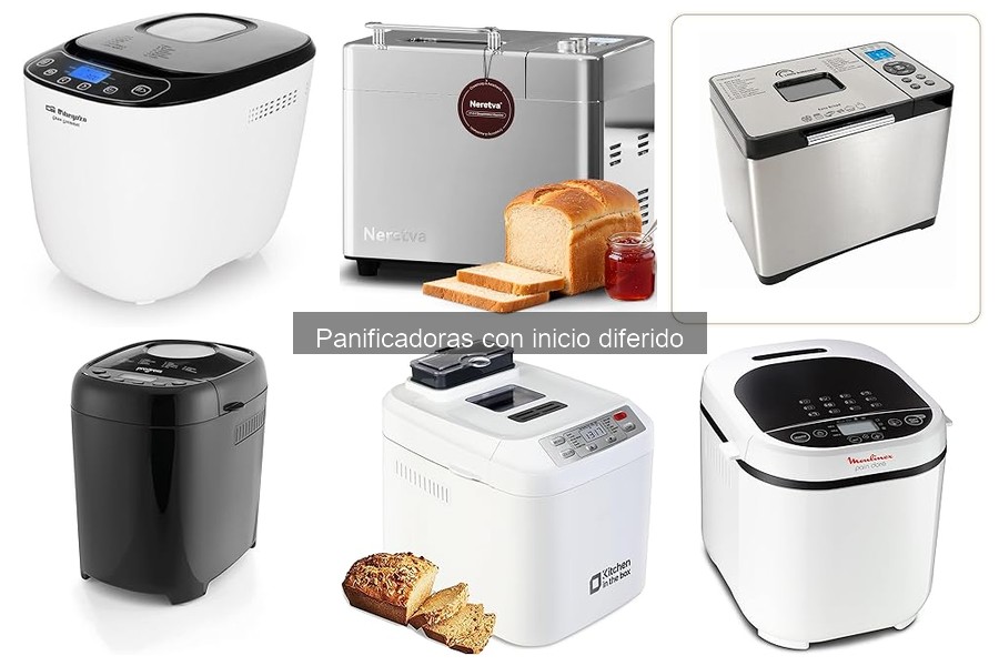 ** Comparativa de Panificadoras con Inicio Diferido: Cecotec vs Orbegozo y LITTLE BALANCE