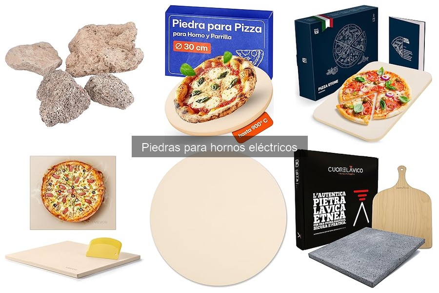 Comparativa de piedras para hornos eléctricos: ¿Cuál elegir?