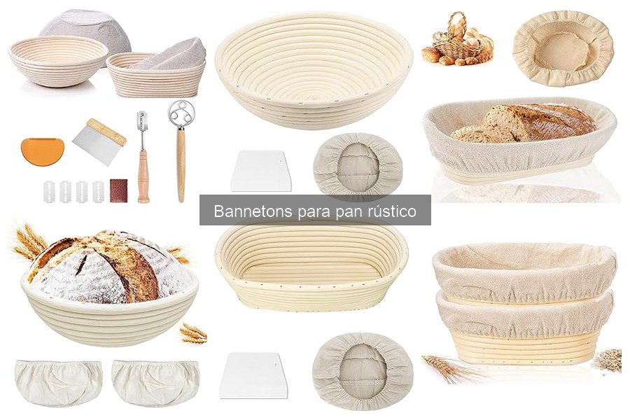 Comparativa de precios de bannetons para pan rústico
