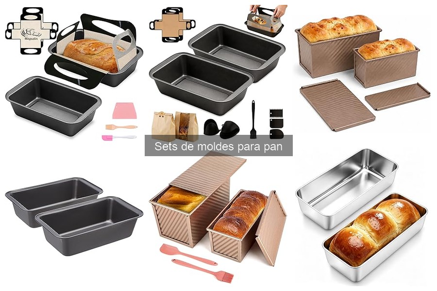 Comparativa de precios de sets de moldes para pan