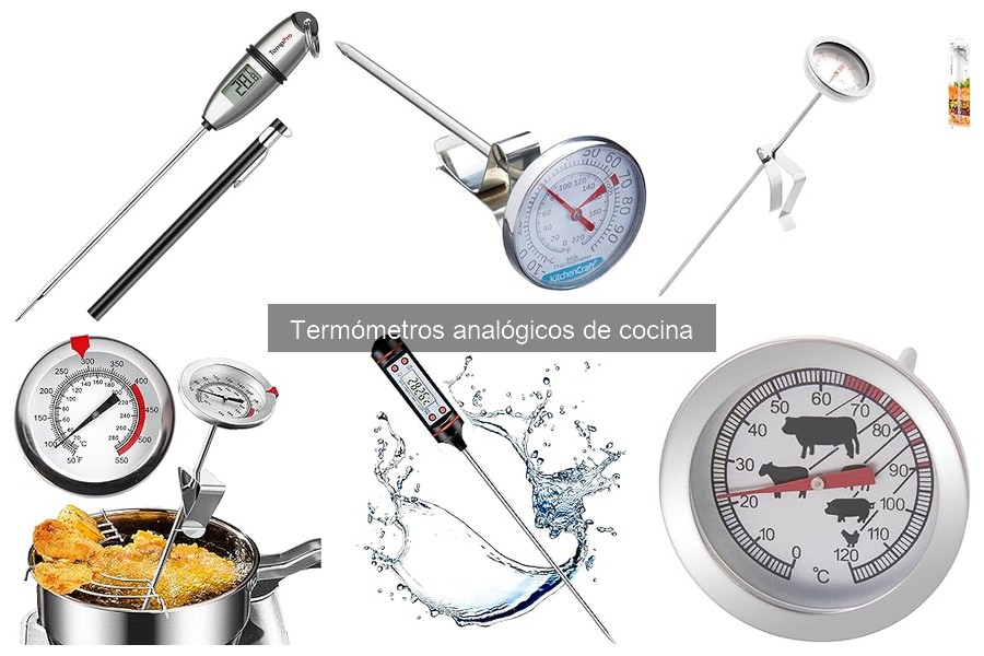 Comparativa de precios de termómetros analógicos de cocina