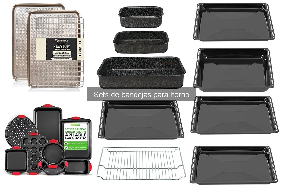 Comparativa de Sets de Bandejas para Horno: Mejores Opciones