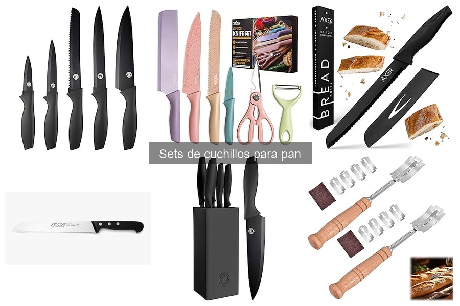 Comparativa de Sets de Cuchillos para Pan: Mejores Marcas y Opiniones