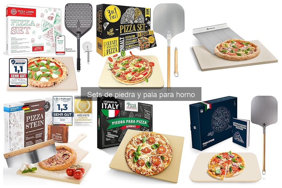 Comparativa de Sets de Piedra y Pala para Horno