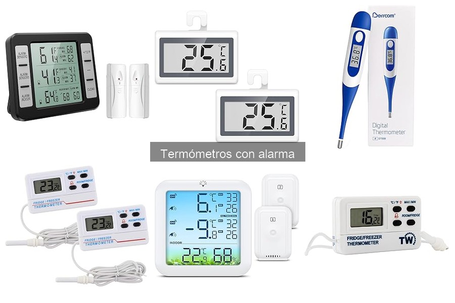 Comparativa de Termómetros con Alarma: Digitales vs Analógicos