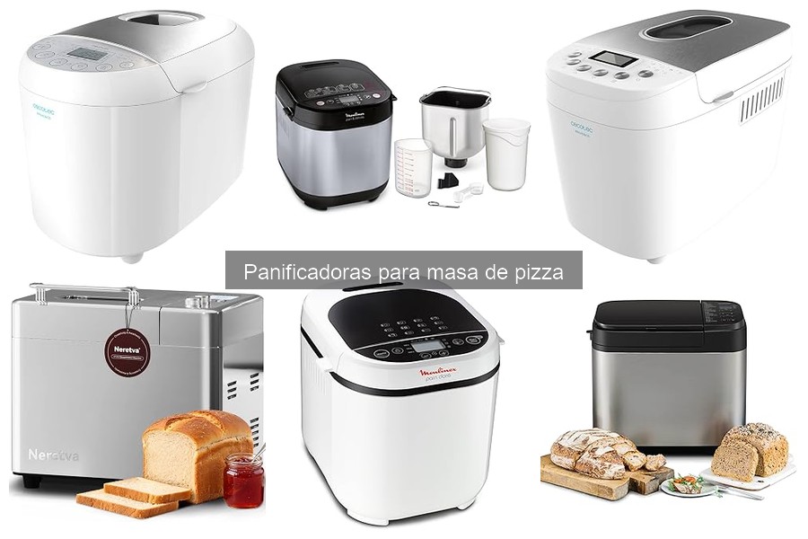 Comparativa: Mejores Panificadoras para Masa de Pizza