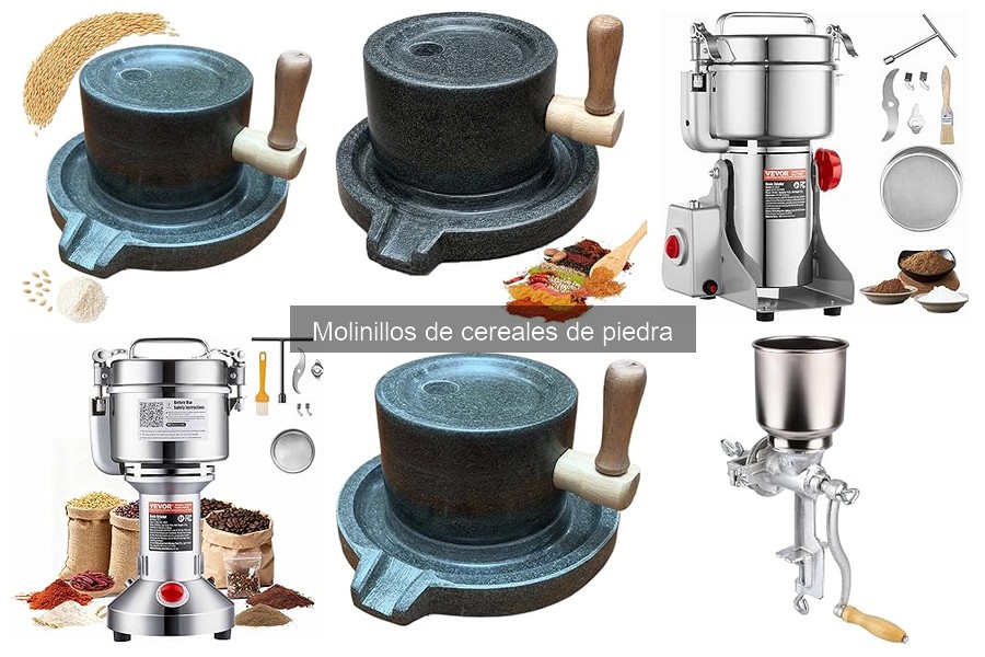 Comparativa: Molinillos de cereales de piedra vs. acero