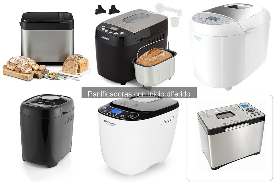 Comparativa: Panificadoras con vs. sin inicio diferido