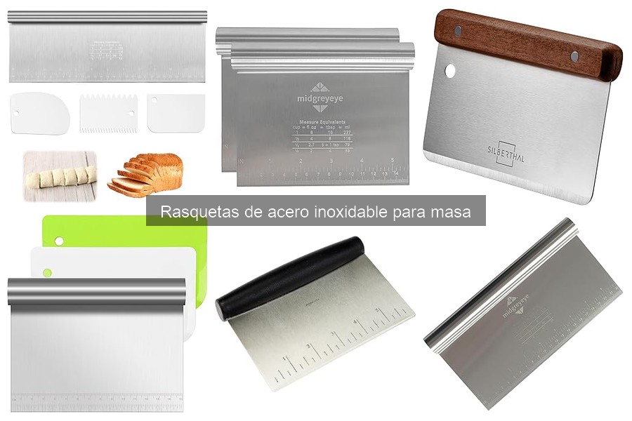 Comparativa: Rasquetas de Acero Inoxidable vs. Plásticas