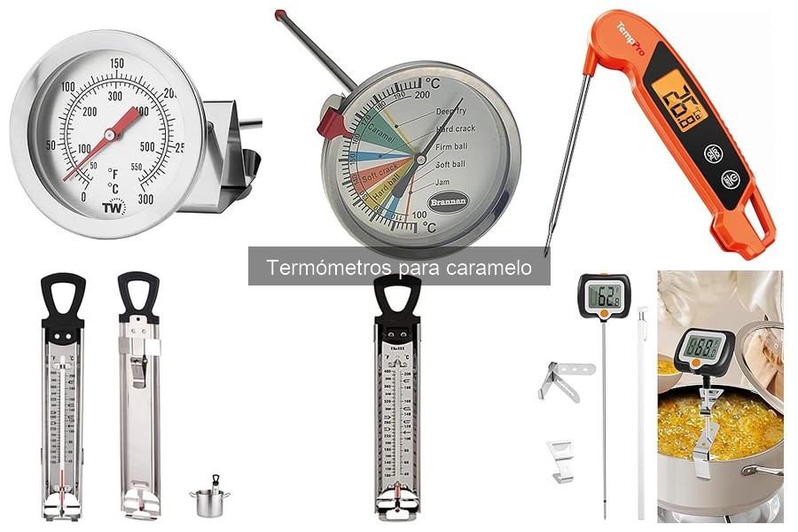 Comparativa: Termómetros digitales vs analógicos para caramelo