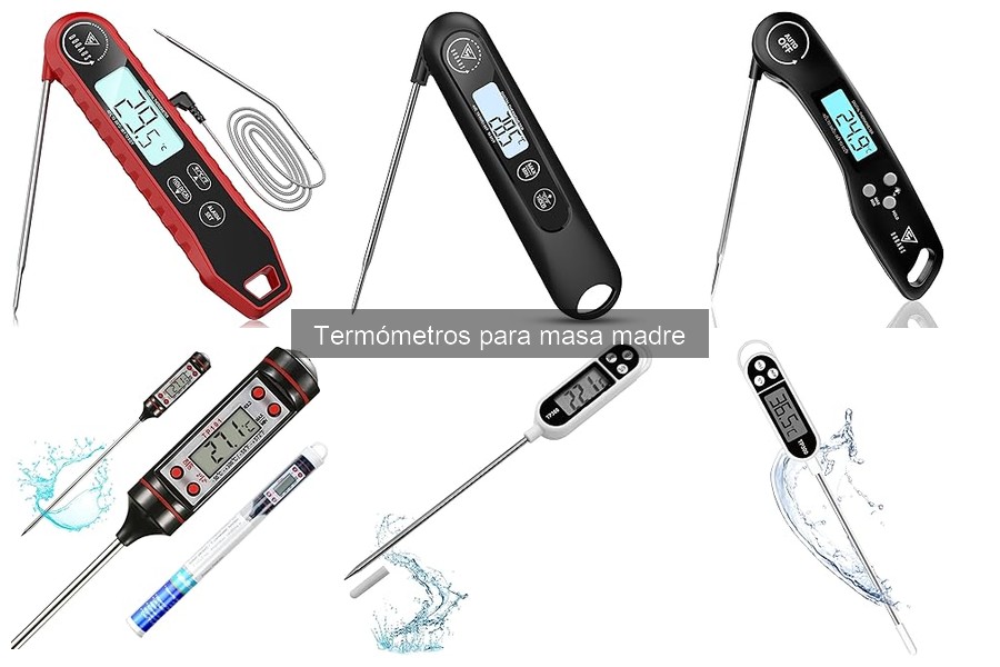 Comparativa: Termómetros digitales vs. analógicos para masa madre