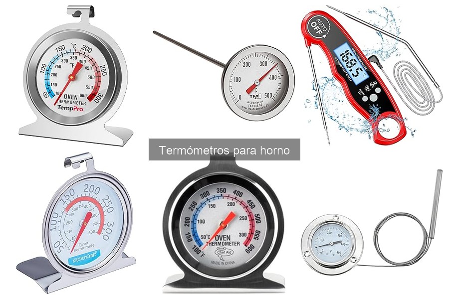 Comparativa: Termómetros digitales vs. de agujas para horno