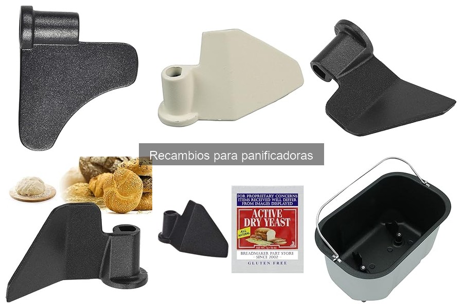Compatibilidad de recambios para tu panificadora