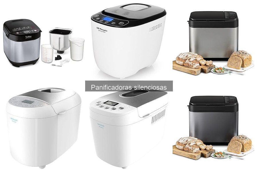 Compra panificadoras silenciosas al mejor precio en 2023