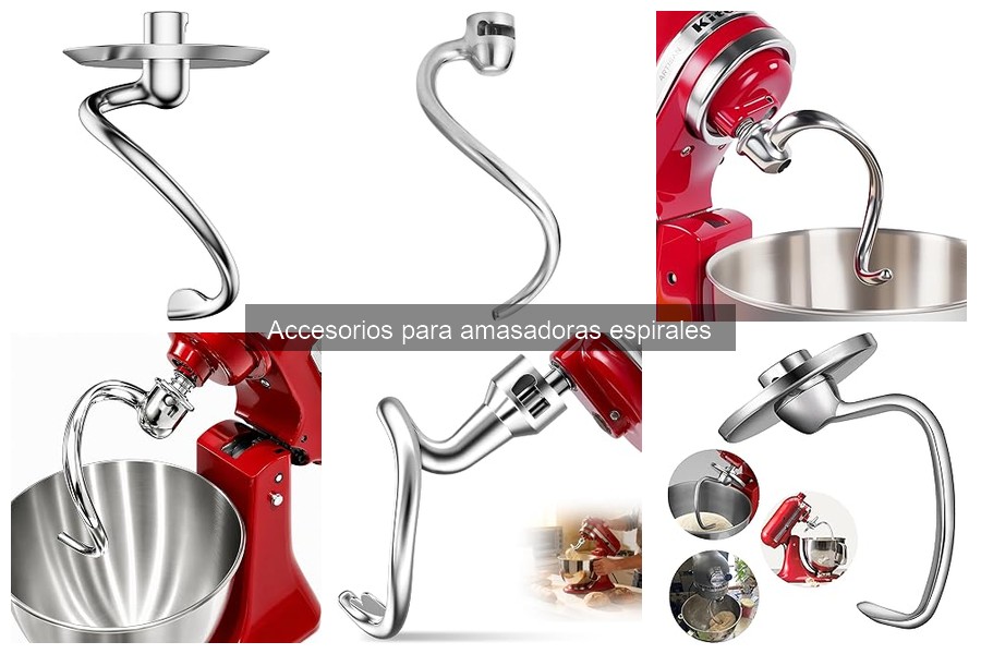 Consejos para Comprar Accesorios de Amasadoras Espirales