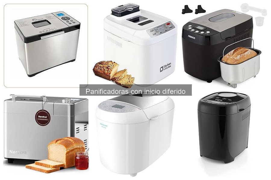 Consejos para elegir la mejor panificadora con inicio diferido