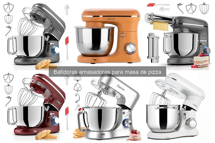 Consejos para Usar Batidoras Amasadoras en Masa de Pizza