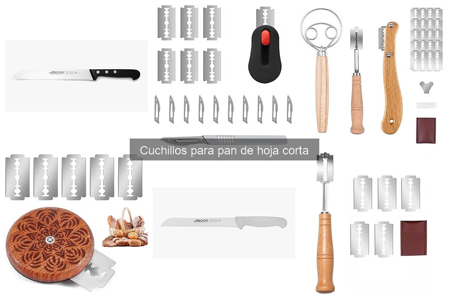 ¿Cuál es el mejor cuchillo para pan de hoja corta?