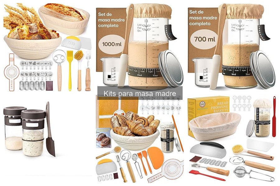 ¿Cuánto cuesta un kit para masa madre? Precios y opciones