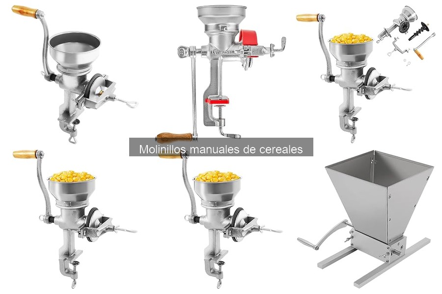 ¿Cuánto cuesta un molinillo manual de cereales? Comparativa de precios
