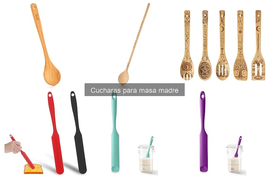 Cucharas normales para masa madre: ¿son adecuadas?