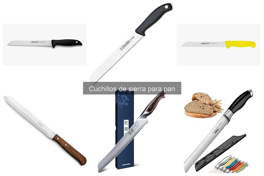 Cuchillos de sierra para pan: ¿Qué son y para qué sirven?
