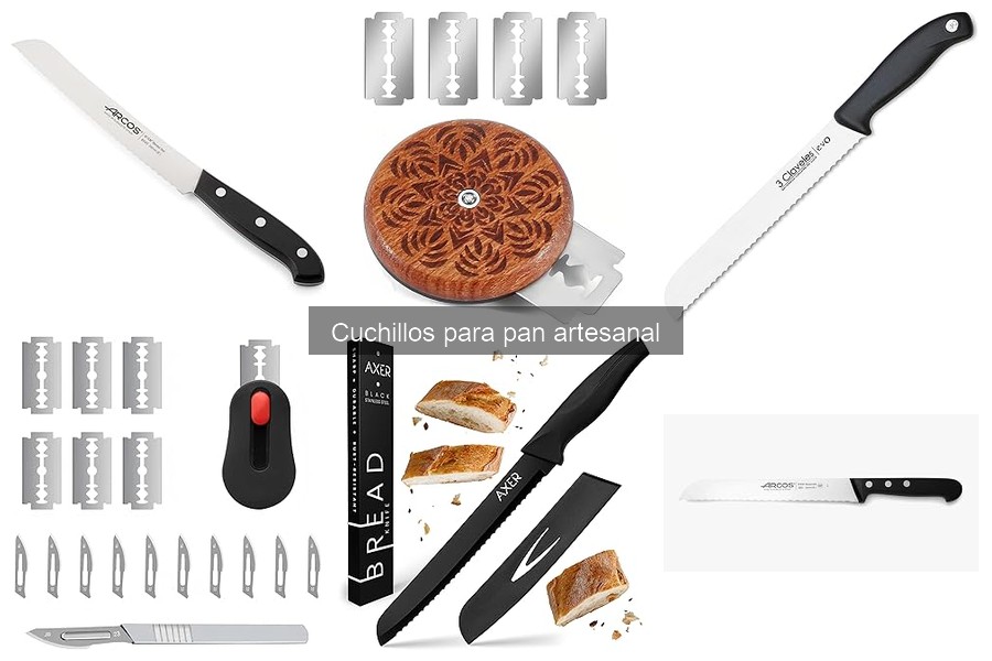 Cuchillos para pan artesanal: definición y características