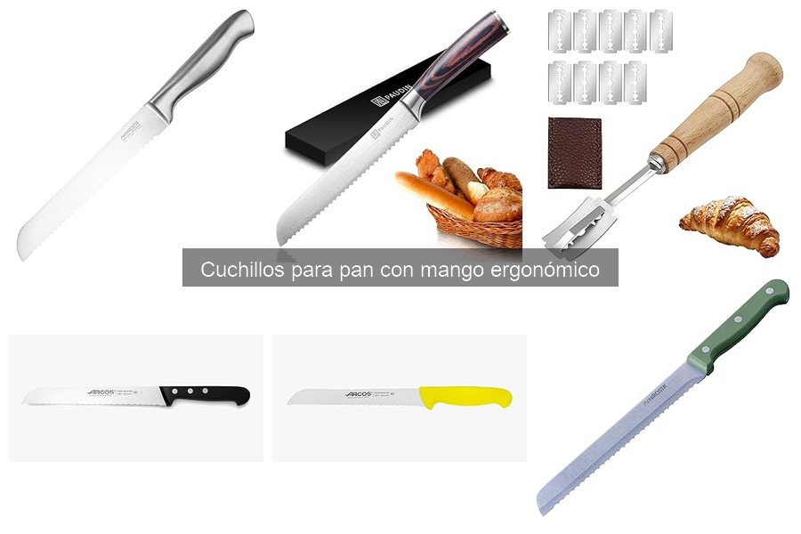 Cuchillos para pan con mango ergonómico: ¿Qué son y ventajas?