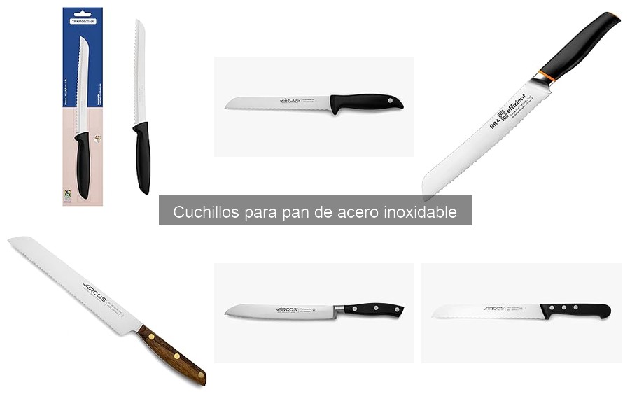 Cuchillos para pan de acero inoxidable: ¿merece la pena invertir?