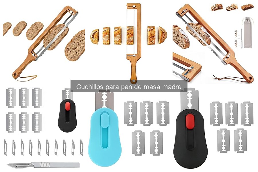 Cuchillos para pan de masa madre a buen precio y calidad