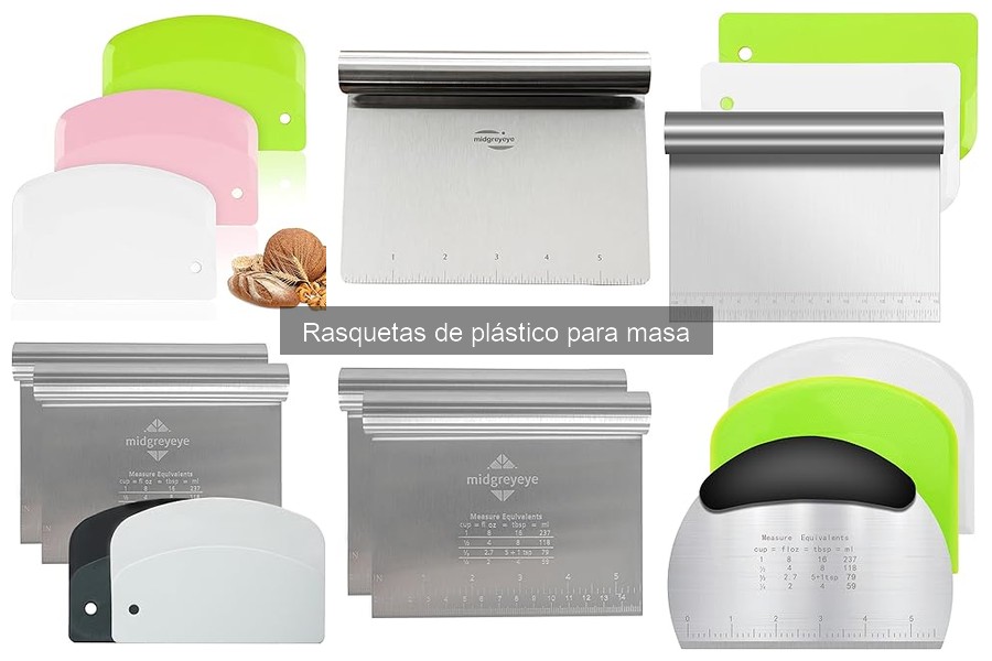 Cuidados y Mantenimiento de Rasquetas de Plástico para Masa