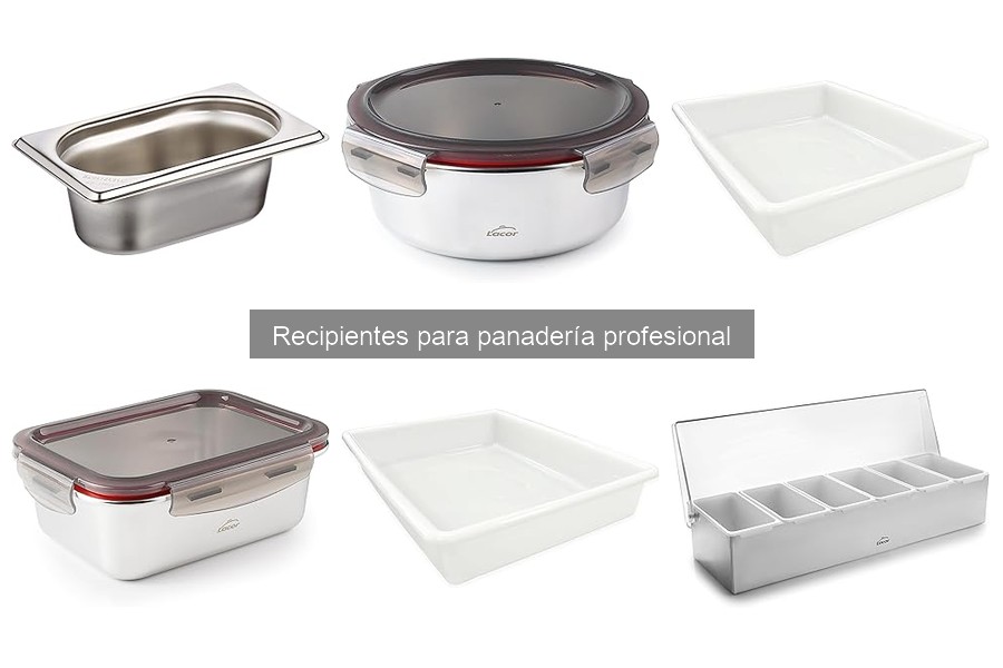 Descubre qué son los recipientes para panadería profesional