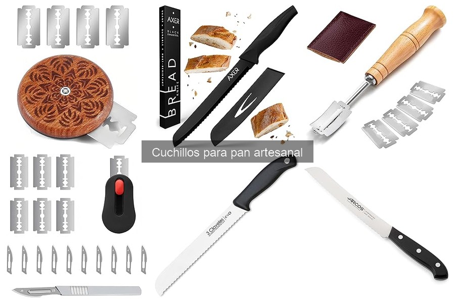 Diferencias entre cuchillo de sierra y liso para pan