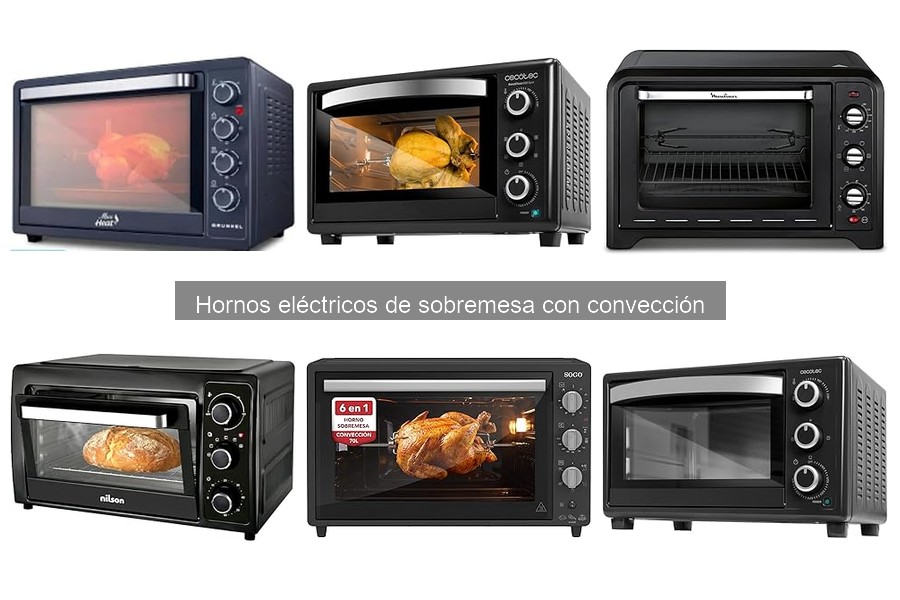Diferencias entre hornos eléctricos de sobremesa y convencionales