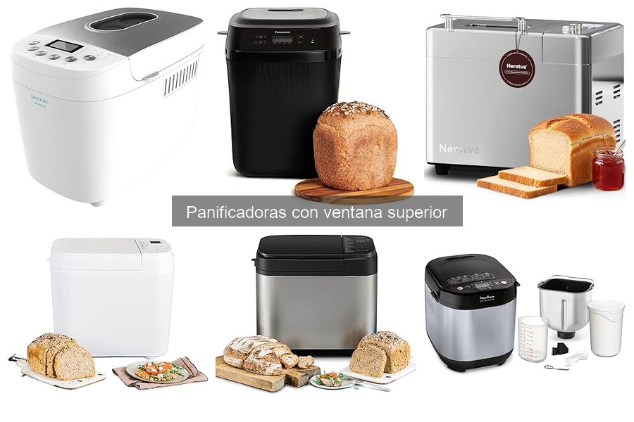 Diferencias entre Panificadoras con Ventana y Sin Ventana