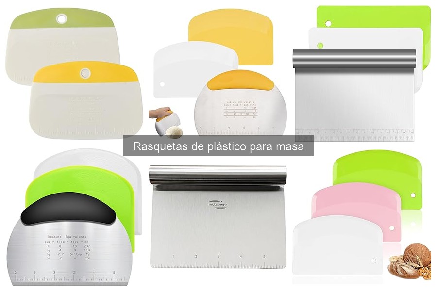 Diferencias entre Rasquetas de Plástico y Otros Utensilios
