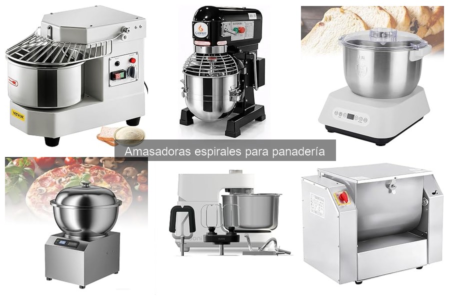 Dónde comprar amasadoras espirales para panadería
