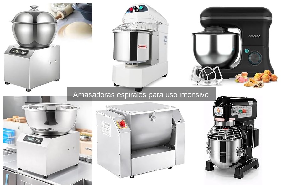 Dónde comprar amasadoras espirales para uso intensivo
