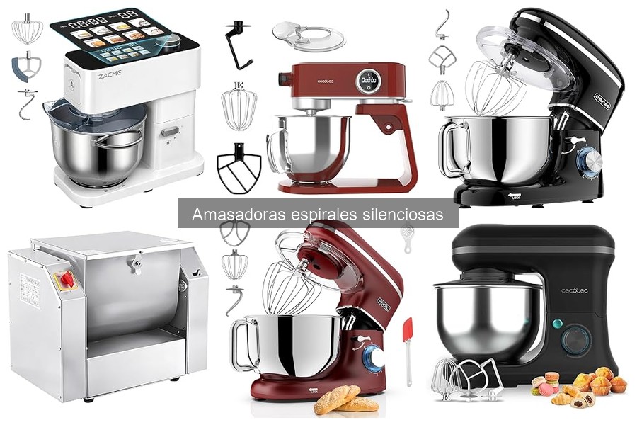 Dónde comprar amasadoras espirales silenciosas de calidad
