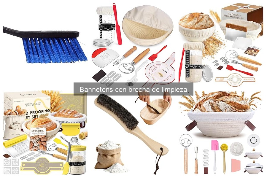 Dónde comprar bannetons con brocha de limpieza: Mejores opciones
