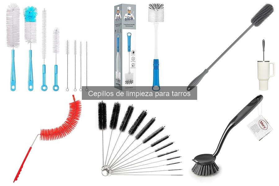 Dónde comprar cepillos de limpieza para tarros: mejores opciones