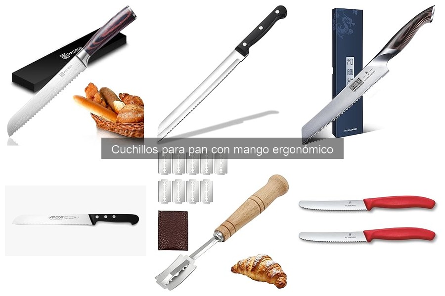Dónde comprar cuchillos para pan con mango ergonómico