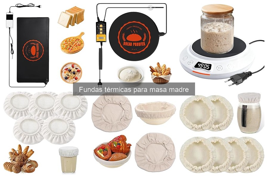 Dónde comprar fundas térmicas para masa madre fácilmente