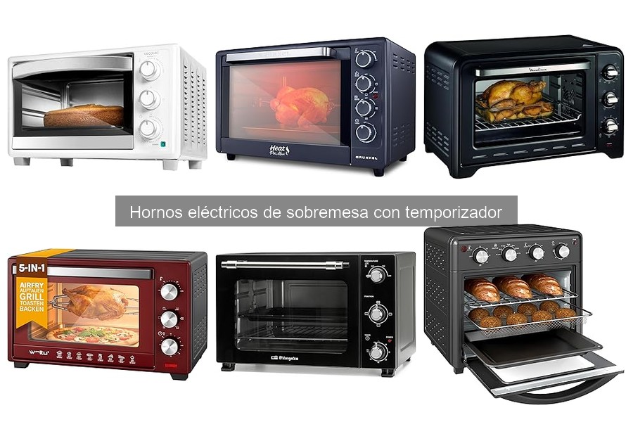 Dónde comprar hornos eléctricos de sobremesa con temporizador