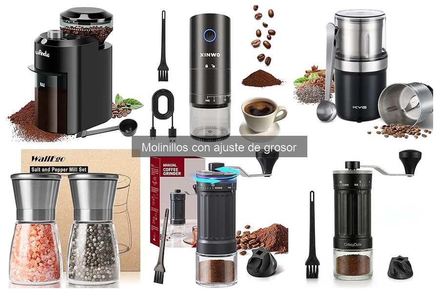 Dónde comprar molinillos con ajuste de grosor: guías y ofertas