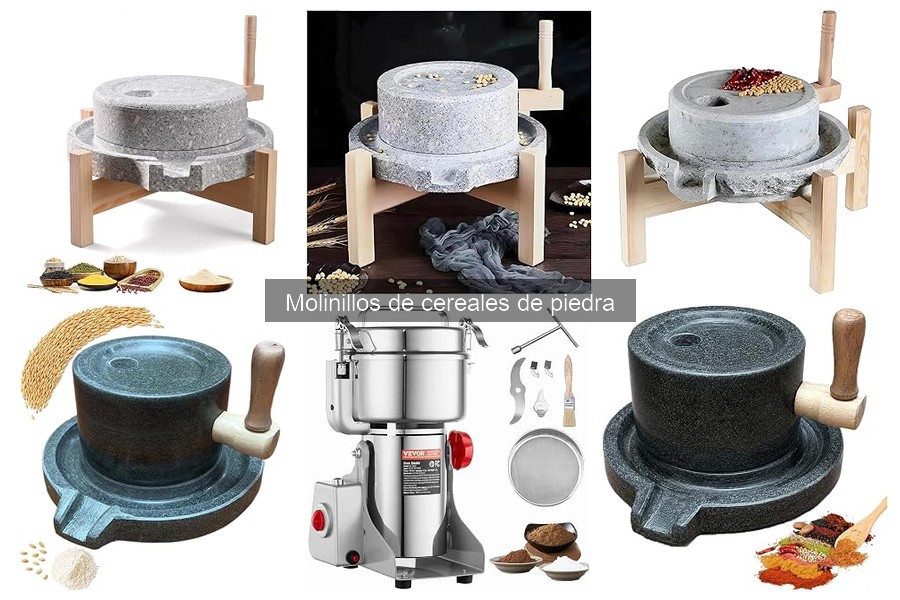 Dónde comprar molinillos de cereales de piedra baratos