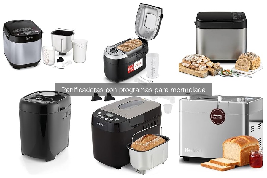 Dónde comprar panificadoras con programas para mermelada