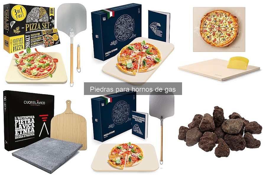 Dónde comprar piedras para hornos de gas: opciones y descuentos
