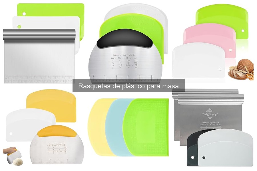 Dónde comprar rasquetas de plástico para masa: guía y precios